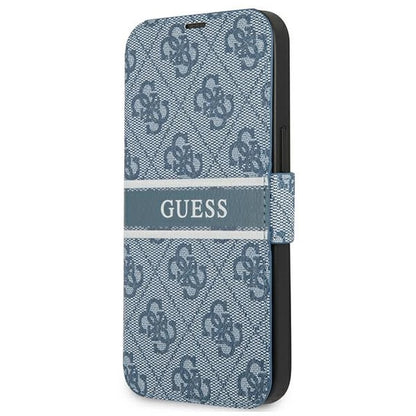 Guess 4G Stripe Case for iPhone 13 Pro / 13 6.1&quot; - Blue_0