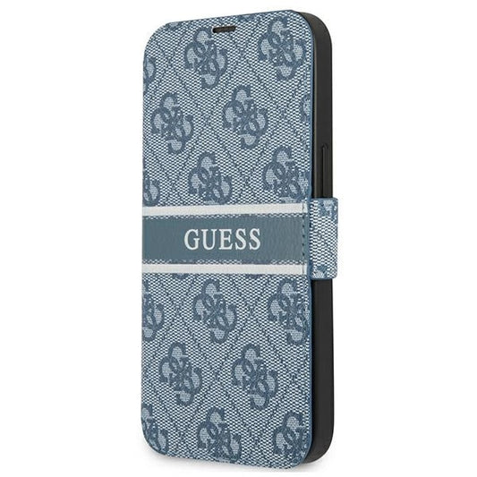 Guess 4G Stripe Case for iPhone 13 Pro / 13 6.1&quot; - Blue_0
