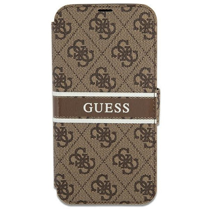 Guess GUBKP13L4GDBR iPhone 13 Pro / 13 6.1&quot; brown/brown book 4G Stripe_1
