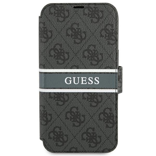 Guess GUBKP13S4GDGR iPhone 13 mini 5.4" grey/grey book 4G Stripe_1