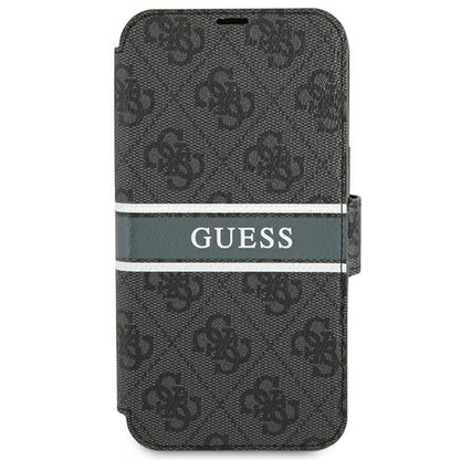 Guess GUBKP13S4GDGR iPhone 13 mini 5.4" grey/grey book 4G Stripe_1