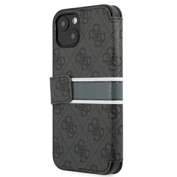 Guess GUBKP13S4GDGR iPhone 13 mini 5.4" grey/grey book 4G Stripe_3