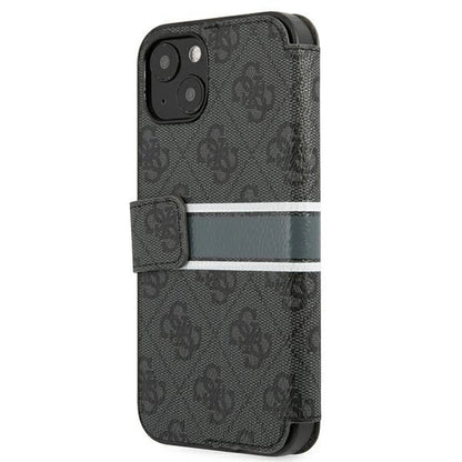 Guess GUBKP13S4GDGR iPhone 13 mini 5.4" grey/grey book 4G Stripe_3