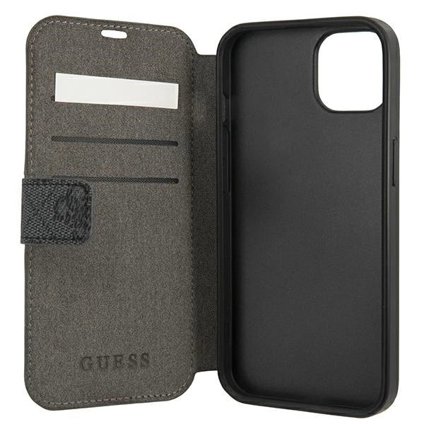 Guess GUBKP13S4GDGR iPhone 13 mini 5.4" grey/grey book 4G Stripe_4