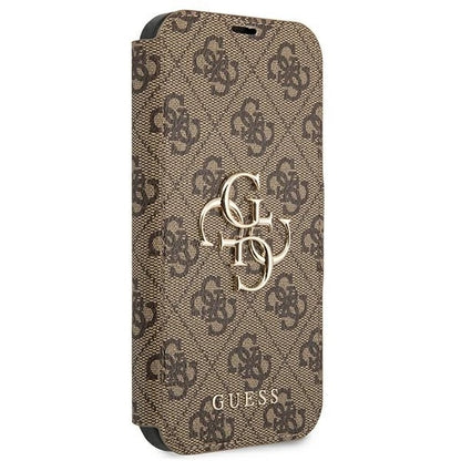 Guess GUBKP13X4GMGBR iPhone 13 Pro Max 6.7" brown/brown book 4G Big Metal Logo_2