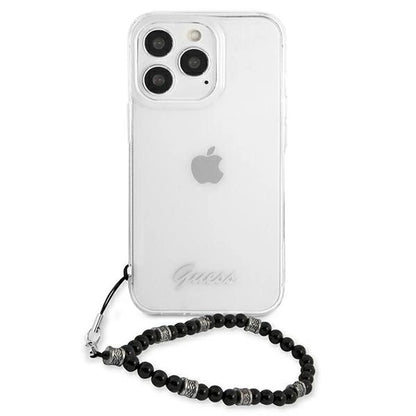 Guess GUHCP13LKPSBK iPhone 13 Pro / 13 6.1" Transparent hard case Black Pearl_2
