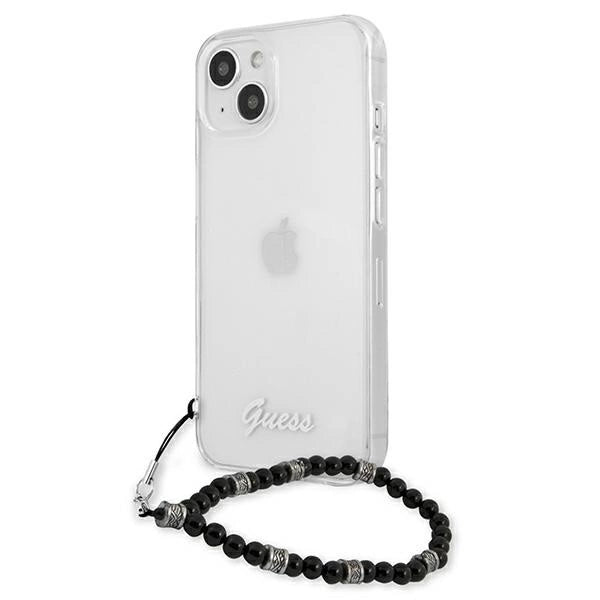 Guess GUHCP13MKPSBK iPhone 13 6.1" Transparent hardcase Black Pearl_1