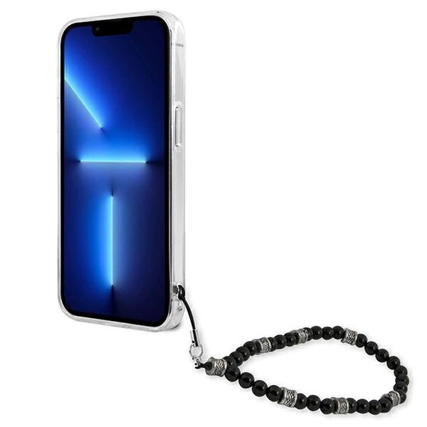 Guess GUHCP13MKPSBK iPhone 13 6.1" Transparent hardcase Black Pearl_4