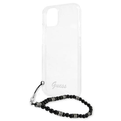 Guess GUHCP13MKPSBK iPhone 13 6.1" Transparent hardcase Black Pearl_5