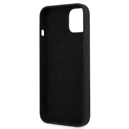 Guess GUHCP13SLS4GGBK iPhone 13 mini 5.4&quot; black/black hard case Silicone 4G Logo_6