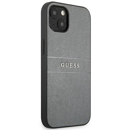 Guess GUHCP13SPSASBGR iPhone 13 mini 5.4" grey/grey Saffiano Strap_3