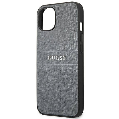 Guess GUHCP13SPSASBGR iPhone 13 mini 5.4" grey/grey Saffiano Strap_5