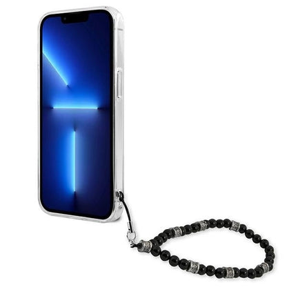 Guess GUHCP13XKPSBK iPhone 13 Pro Max 6.7" Transparent hardcase Black Pearl_4