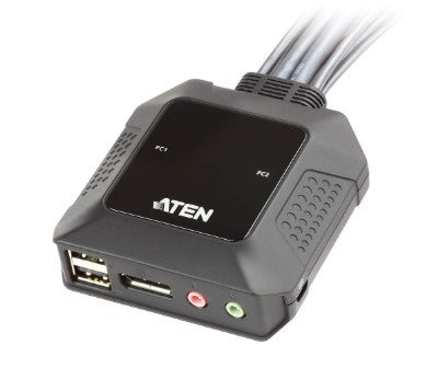 Aten CS22DP interruptor KVM Negro_1