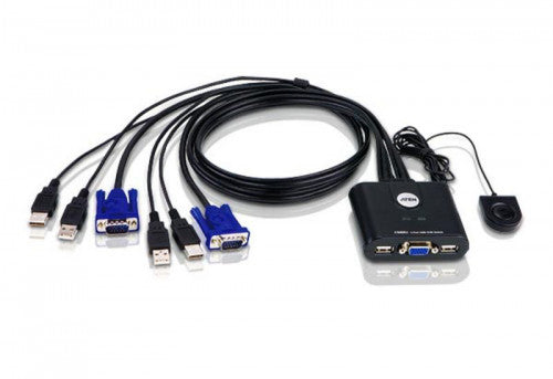 Aten CS22U interruptor KVM Negro_0