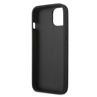 Karl Lagerfeld KLHCP13SOKPK iPhone 13 mini 5,4" czarny/black hardcase Saffiano Ikonik Karl`s Patch_6