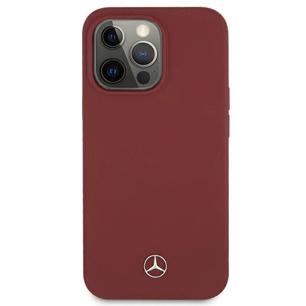 Mercedes MEHCP13LSILRE iPhone 13 Pro / 13 6,1" czerwony/red hardcase Silicone Line_2