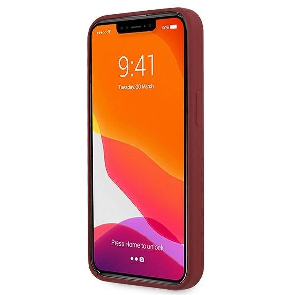 Mercedes MEHCP13LSILRE iPhone 13 Pro / 13 6,1" czerwony/red hardcase Silicone Line_4