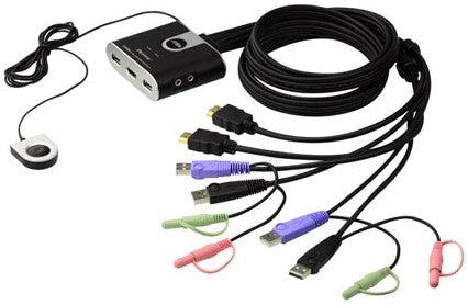 Aten CS692 interruptor KVM Negro_0