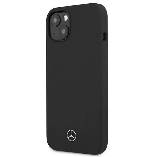 Mercedes MEHCP13SSILBK iPhone 13 mini 5,4" czarny/black hardcase Silicone Line_1