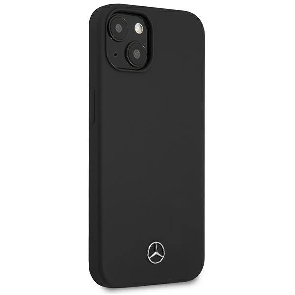 Mercedes MEHCP13SSILBK iPhone 13 mini 5,4" czarny/black hardcase Silicone Line_3