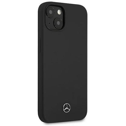 Mercedes MEHCP13SSILBK iPhone 13 mini 5,4" czarny/black hardcase Silicone Line_3