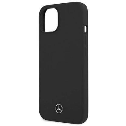 Mercedes MEHCP13SSILBK iPhone 13 mini 5,4" czarny/black hardcase Silicone Line_5
