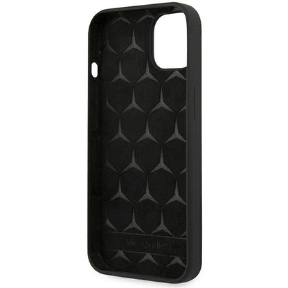 Mercedes MEHCP13SSILBK iPhone 13 mini 5,4" czarny/black hardcase Silicone Line_6