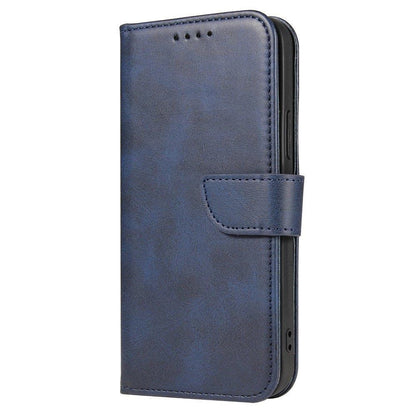 Magnet Case elegant case case cover with a flap and stand function Poco M4 Pro 5G blue_1