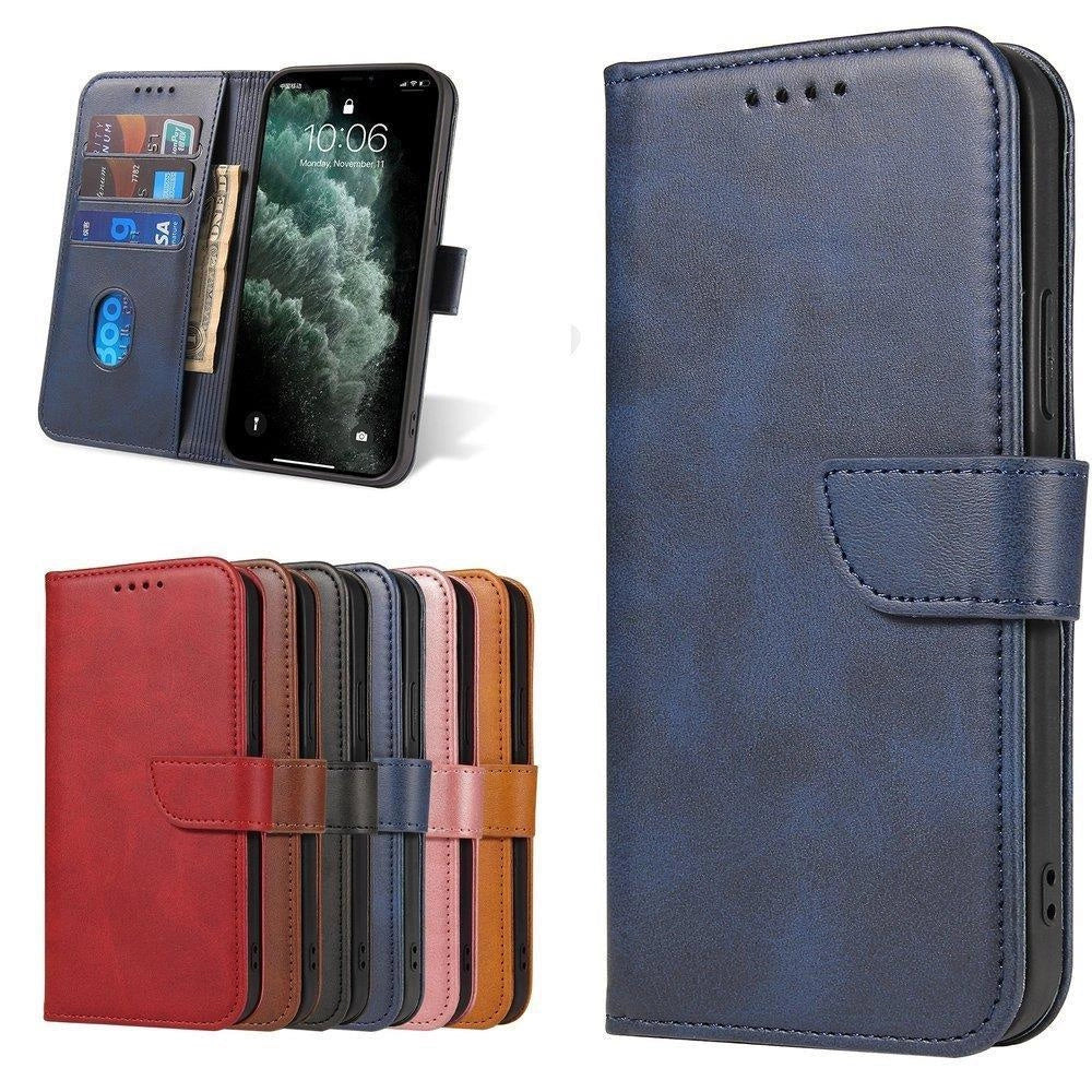 Magnet Case elegant case case cover with a flap and stand function Poco M4 Pro 5G blue_8