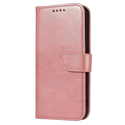 Magnet Case elegant case case cover with a flap and stand function Poco M4 Pro 5G pink_1