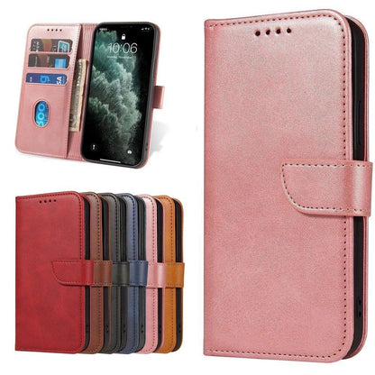 Magnet Case elegant case case cover with a flap and stand function Poco M4 Pro 5G pink_8