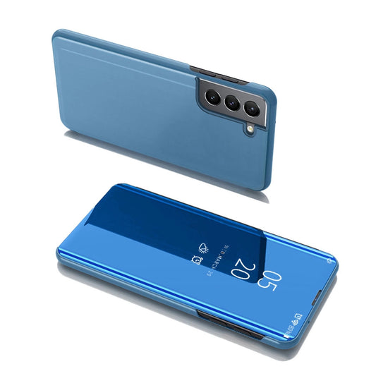 Clear View Case blue cover for Samsung Galaxy S22 + (S22 Plus)_0