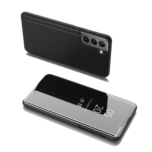 Clear View Case flip cover for Samsung Galaxy S22 + (S22 Plus) black_0