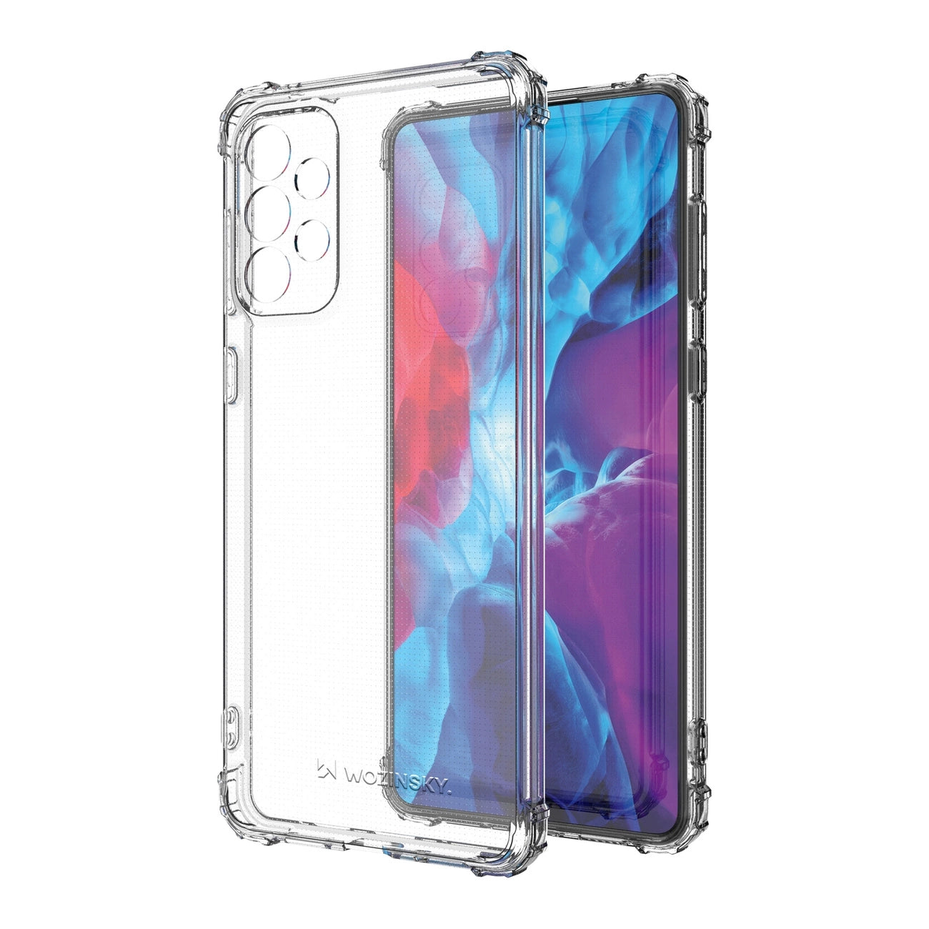 Wozinsky Anti Shock Armored Case for Samsung Galaxy A73 transparent_2