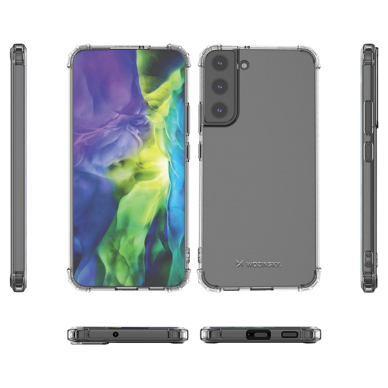 Wozinsky Anti Shock Armored Case for Samsung Galaxy S22 + (S22 Plus) transparent_8