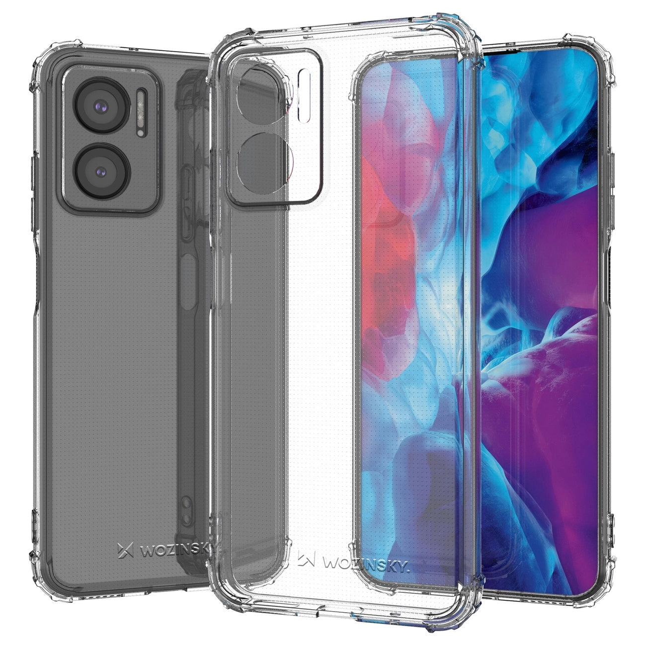 Wozinsky Anti Shock Armored Case for Xiaomi Redmi 10 transparent_1