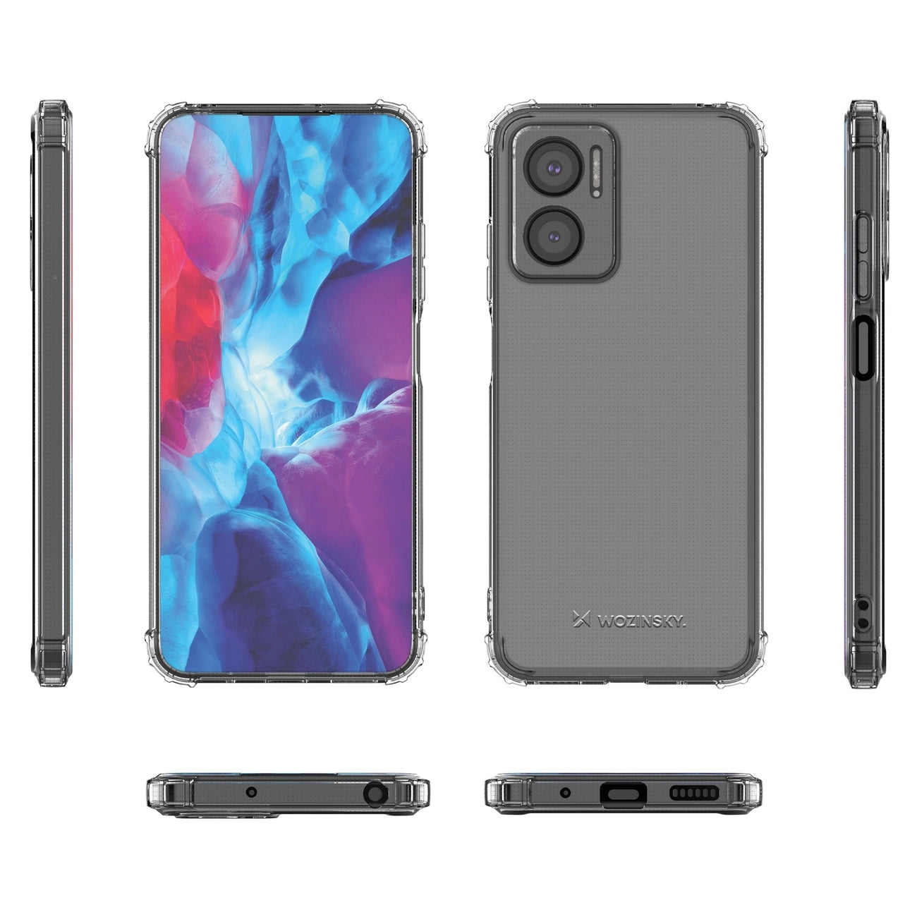 Wozinsky Anti Shock Armored Case for Xiaomi Redmi 10 transparent_8