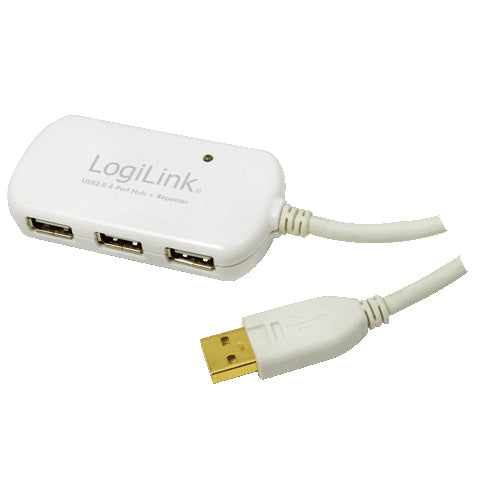 HUB 4 PUERTOS USB 2.0 LOGILINK UA0108 12METROS_0