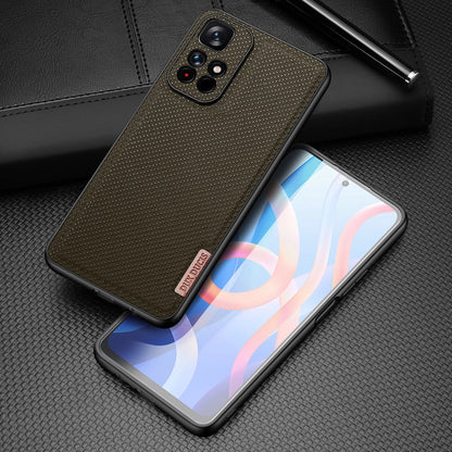 Dux Ducis Fino case cover covered with nylon material Poco M4 Pro 5G green_1