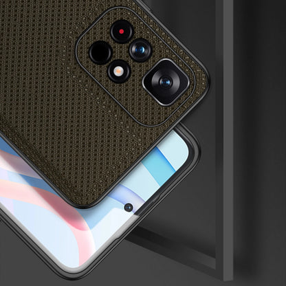 Dux Ducis Fino case cover covered with nylon material Poco M4 Pro 5G green_3