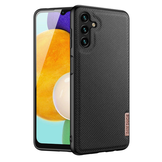 Dux Ducis Fino case is nylon covered Samsung Galaxy A13 5G black_0