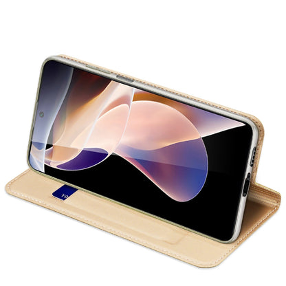 Dux Ducis Skin Pro Holster Case Cover Flip Poco M4 Pro 5G gold_5