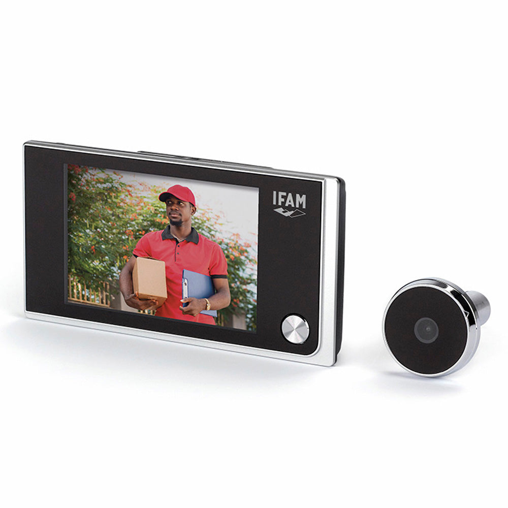 Visor com cÃ¢mara digital sentinel 31-slv preto / cinza. ifam_0