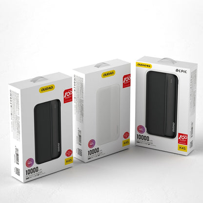 Dudao K4S powerbank 2x USB Type A 10000mAh 5V / 2A white_5
