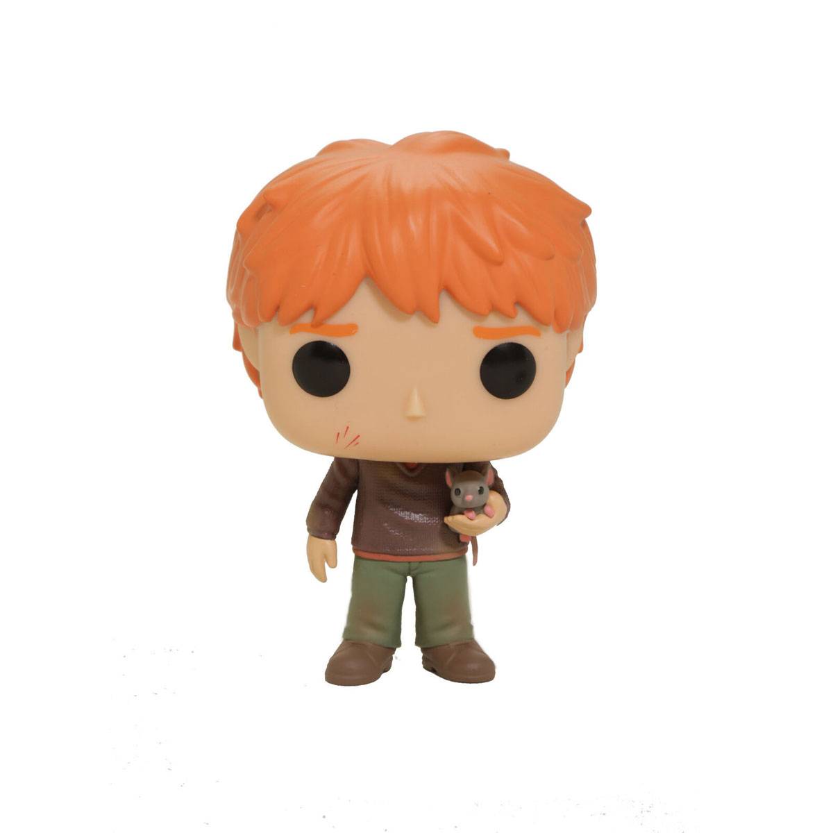 Figura Funko Pop! Vinyl: Harry Potter - Ron Weasley with Scabbers | #44