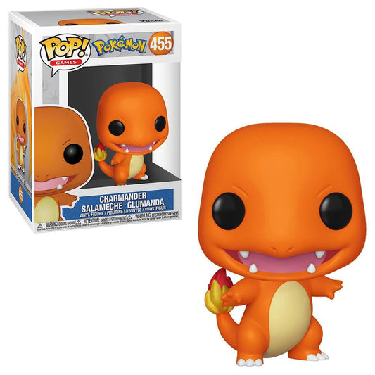 Figura Funko Pop! Games Vinyl: Pokémon - Charmander | #455