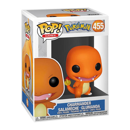 Figura Funko Pop! Games Vinyl: Pokémon - Charmander | #455