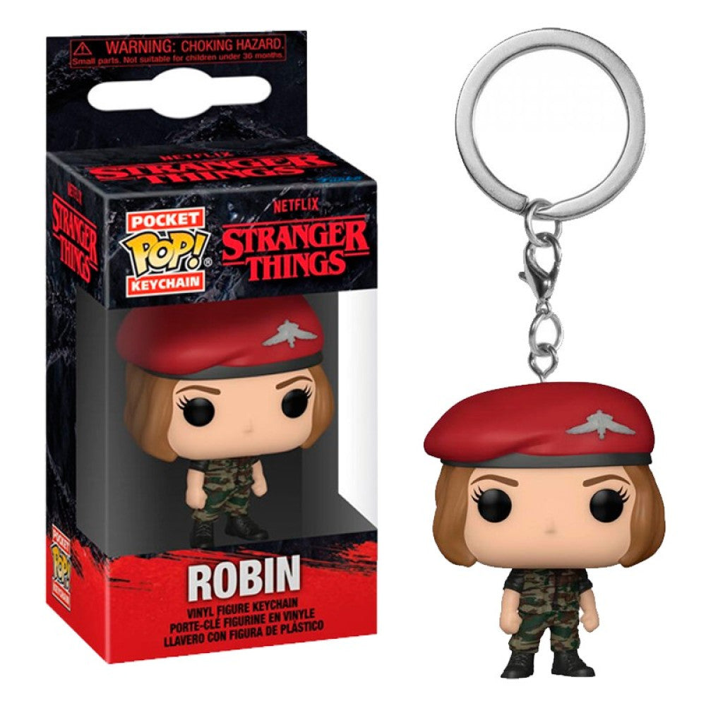Porta Chaves Pocket POP Stranger Things Hunter Robin