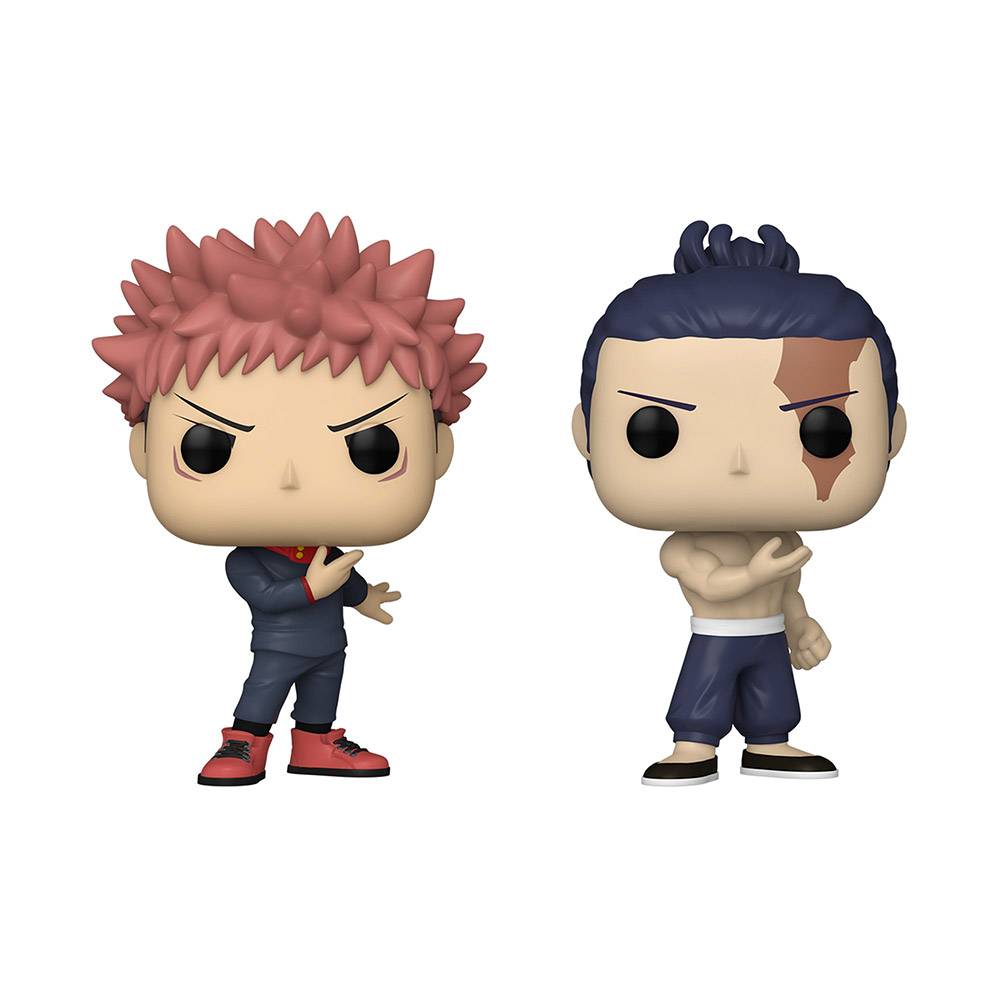 Figura Funko Pop! 2-Pack Animation Vinyl: Jujutsu Kaisen - Yuji Itadori & Aoi Todo